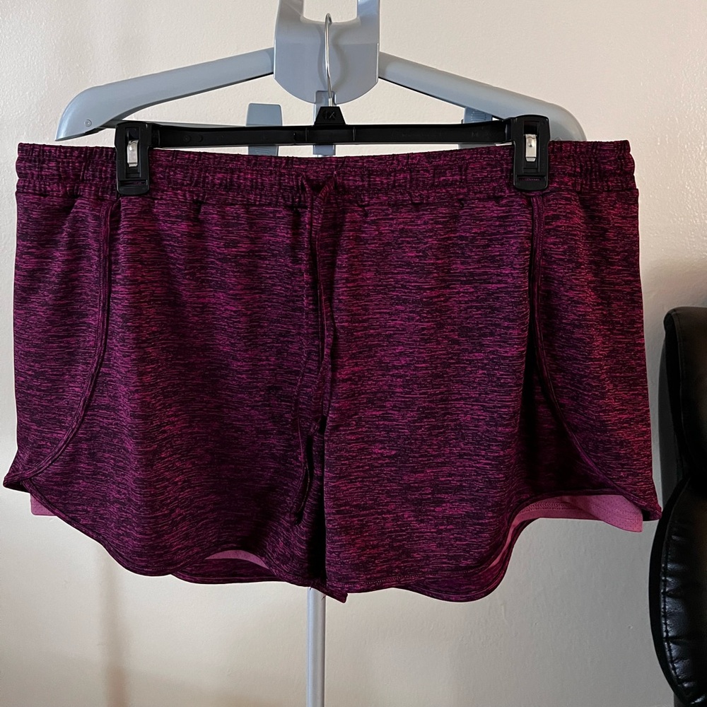 3 PAIRS! Women's 2 in 1 Athletic Shorts